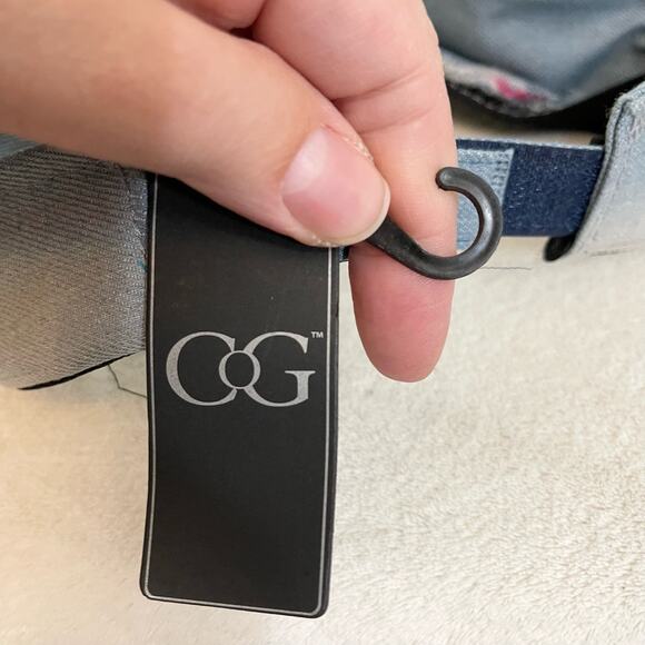 CG NEW YORK Womens BOSS Cap Golf Hat Sports Outdoor Rhinestone Cotton Blue NWT - Picture 7 of 9